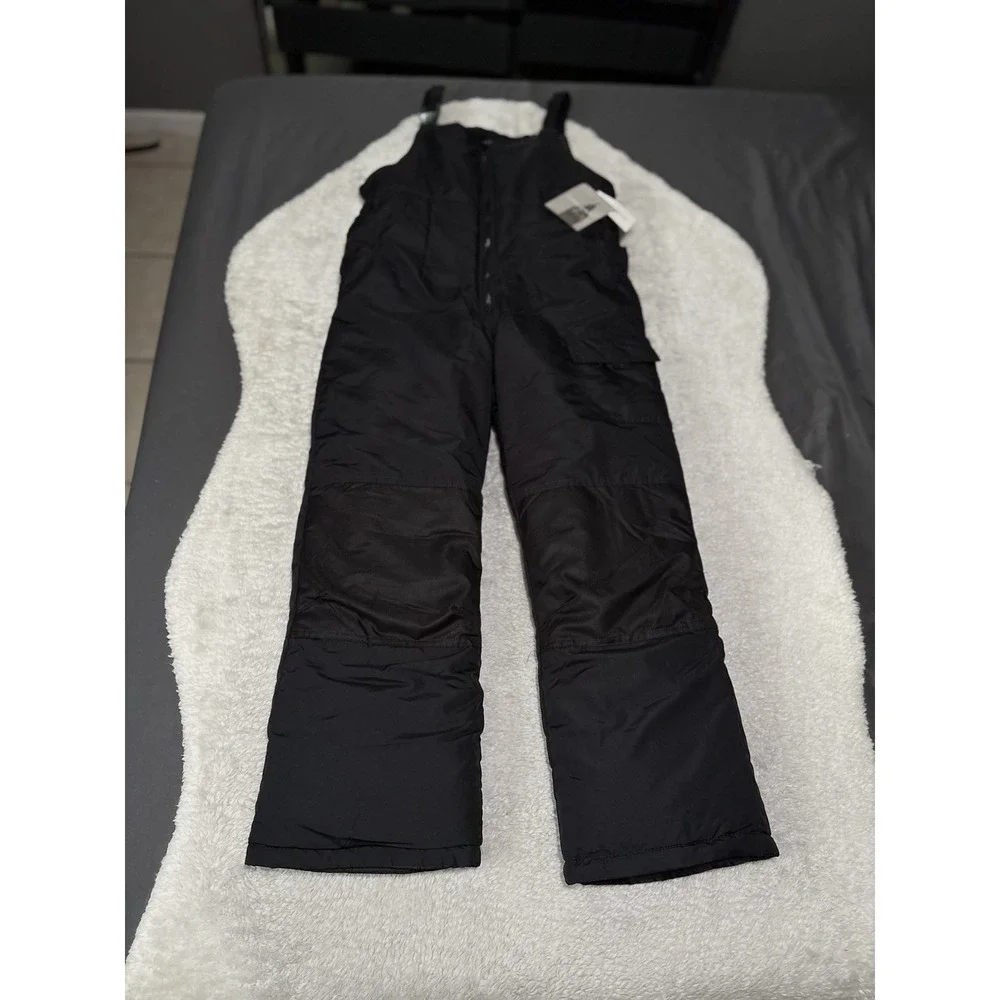 London Fog‎ Snow Bibs Pants Large 14/16 Insulated Winter Ski Outdoor Boys Girls